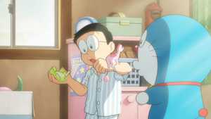 تماشای رایگان و دانلود نسخه دوبله فارسی انیمه دورامون : دایناسورهای جدید نوبیتا Doraemon the Movie : Nobita's New Dinosaur