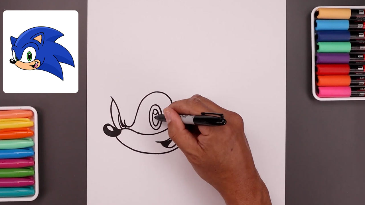 How To Draw Sonic 