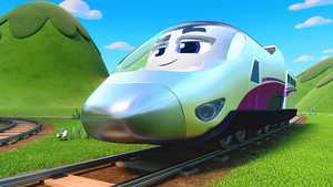 دانلود انیمیشن کودکانه و هیجانی مسابقه قطارهای مایتی اکسپرس Mighty Express : Mighty Trains Race با دوبله فارسی کامل