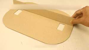تماشا کاردستی فوتبال رومیزی با کارتن ساده و آسان Table Football Cardboard Craft 2026 مناسب تماشای خانوادگی