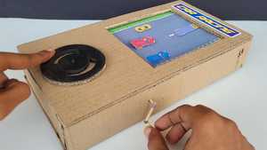 تماشای آنلاین کاردستی بازی ماشین مسابقه ای با کارتن ساده و آسان Car Racing Game Cardboard Craft 2026 دوبله فارسی