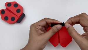 تماشا آموزش اوریگامی کفشدوزک کاغذی Origami Ladybug 2026 مناسب تماشای خانوادگی