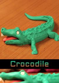 تمساح خمیری Dough Crocodile