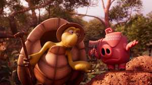 تماشای آنلاین انیمیشن سینمایی ماجراجویانه خرگوش مرغی و راز موش خرما Chickenhare and the Secret of the Groundhog 2025 دوبله فارسی
