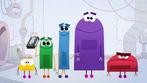 دانلود فصل اول قسمت اول تا قسمت آخر کارتون سریالی از ربات سخنگو بپرس  Ask the StoryBots با دوبله فارسی کامل