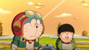 تماشای رایگان کارتون هیجانی و بامزه دورامون : یوتوپیای آسمانی نوبیتا Doraemon the Movie : Nobita's Sky Utopia 2023 با دوبله فارسی