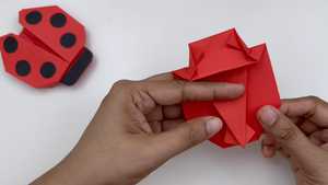 دانلود برنامه کودک کوتاه اوریگامی کفشدوزک Origami Ladybug 2026 با کیفیت بالا
