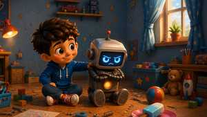 شنیدن قصه پرهام ربات قهرقهرو Parham and the Sulky Robot 2026 با کیفیت عالی از آفرینک