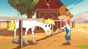 دانلود یا تماشا نسخه دوبله فارسی کامل سریال لوک کوچولوی خوش شانس Kid Lucky مناسب تماشای خانوادگی