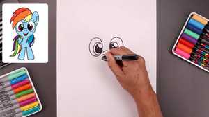 تماشا برنامه کودک نقاشی پونی کوچولو How To Draw Little Pony 2025 با دوبله فارسی به صورت گام به گام