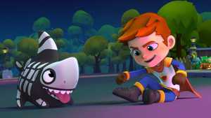 تماشا یا دانلود نسخه دوبله فارسی انیمیشن هالووین شگفت انگیز شارک داگ Sharkdog's Fintastic Halloween 2021 با کیفیت عالی