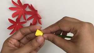 دانلود کاردستی آسان گل ژربرا با کاغذ رنگی Paper Transvaal daisy Flower Craft 2026 با کیفیت عالی
