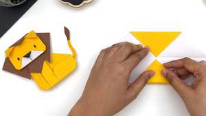 دانلود آموزش اوریگامی شیر سلطان جنگل Origami Lion 2026 مناسب تماشای خانوادگی