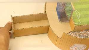 تماشا یا دانلود برنامه کودک کاردستی فوتبال رومیزی با کارتن Table Football Cardboard Craft 2026 با کیفیت بالا